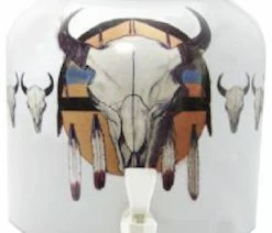 Promo ⌛ Goldwell Designs® Goldwell Designs Medicine Shield Design Water Dispenser Crock 🎁