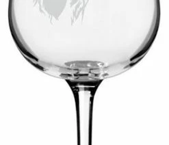 Buy 👍 Etched Laser Art English Setter 🐶 Dog Themed Etched All Purpose 12.75oz. Libbey Wine Glass 🌟