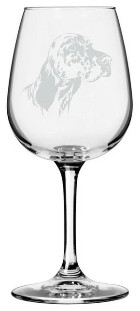 Buy ๐ Etched Laser Art English Setter ๐ถ Dog Themed Etched All Purpose 12.75oz. Libbey Wine Glass ๐ 1 Buy ๐ Etched Laser Art English Setter ๐ถ Dog Themed Etched All Purpose 12.75oz. Libbey Wine Glass ๐