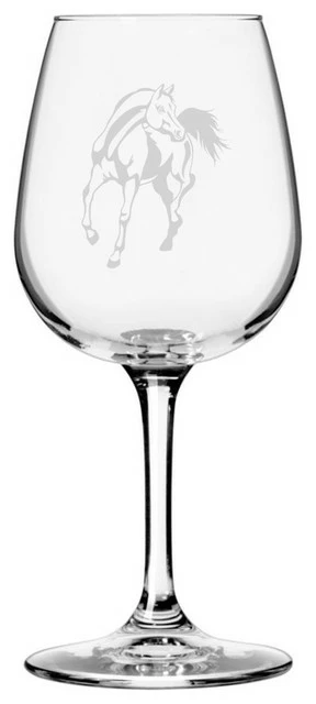 Best Pirce ⌛ Etched Laser Art Arabian, Body, Alternate Horse All Purpose 12.75oz. Libbey Wine Glass 🎁 1 Best Pirce ⌛ Etched Laser Art Arabian, Body, Alternate Horse All Purpose 12.75oz. Libbey Wine Glass 🎁