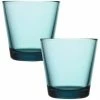 Promo 🔔 Iittala Kartio Tumbler, Set Of 2 7 Oz, Sea Blue, 1008574 ✔️
