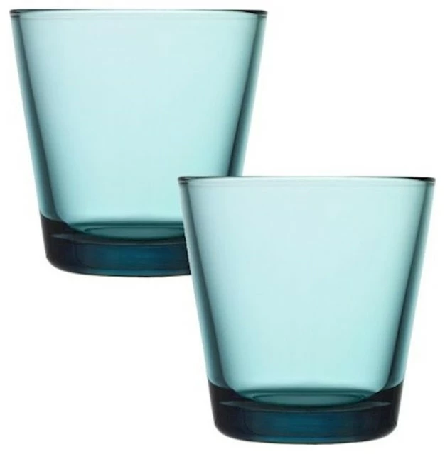 Promo ๐ Iittala Kartio Tumbler, Set Of 2 7 Oz, Sea Blue, 1008574 โ๏ธ 1 Promo ๐ Iittala Kartio Tumbler, Set Of 2 7 Oz, Sea Blue, 1008574 โ๏ธ