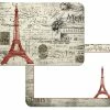 Deals 💯 Counterart Reversible Plastic Wipe Clean Placemats, Eiffel Tower Vintage Paris, Set Of 4 🌟