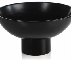 Coupon 🥰 Zodax Kumasi Mango Wood Serving Bowl, Black 😍