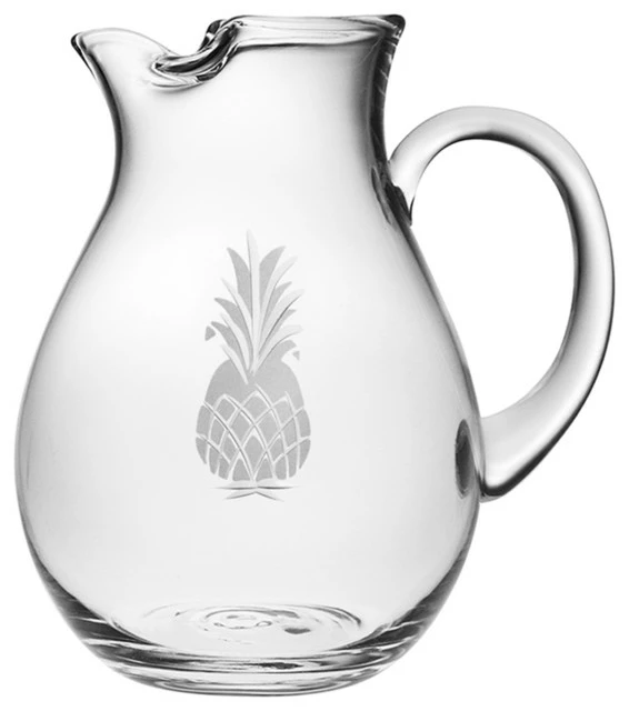 Cheapest ✔️ Susquehanna Glass Company Be A Pineapple Classic Round Pitcher 😍 1 Cheapest ✔️ Susquehanna Glass Company Be A Pineapple Classic Round Pitcher 😍