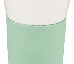 Best Sale 😍 BergHOFF International Inc. Leo Porcelain Travel Mug 11.16oz, Green 🛒