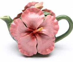 Best Sale 🔥 Cosmos Gifts Corp. Hibiscus Teapot, 8 Oz. 🛒