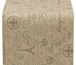 Hot Sale 🔥 Design Imports French Flourish Printed Table Runner 🎁