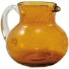 Best Pirce 🥰 Artland Iris Amber Seeded Glass Pitcher, 90 Ounce 🎁