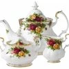 Hot Sale ⭐ Royal Albert Old Country Roses 3 Piece Tea Set 😍