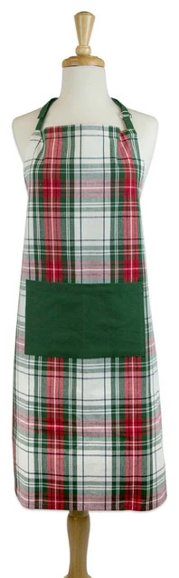 Wholesale ✔️ Design Imports DII 🎄 Christmas Plaid Chef Apron ⭐