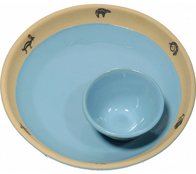 Cheapest โ๏ธ Alan Yarmark Southwest Mimbres Chip Bowl With Attached Dip Cup ๐ 1 Cheapest โ๏ธ Alan Yarmark Southwest Mimbres Chip Bowl With Attached Dip Cup ๐