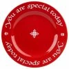 Promo 🛒 Waechtersbach You Are Special Today Red Plate 🤩
