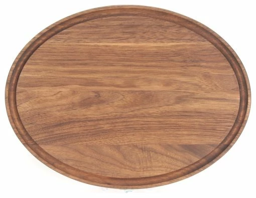 Promo 🤩 BigWood Boards Oval Walnut Cheese Board 😍 -Tabletop Sales Store home design 580
