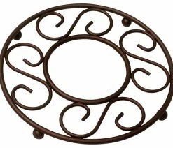 Deals ⌛ HDS TRADING CORP Home Basics Trivet, Bronze 🔔