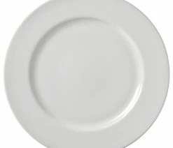 Budget 🔥 10 Strawberry Street Z-Ware White Porcelain Dinner Plates, Set Of 6 👍