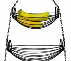 Coupon 🎉 HDS Trading Corp. Home Basics 3-Tier Chrome Hanging Baskets 💯