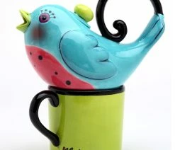 Discount 😉 Cosmos Gifts Corp. Blue Bird Tea For One Set, 12 Oz. 👏