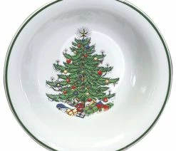 Best Sale 👍 Cuthbertson Original 🎄 Christmas Tree Traditional Pasta And Salad Bowl 🤩