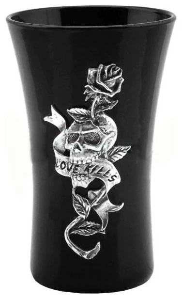 Deals 🤩 XoticBrands "Love Kills" Shot Glass, Myth And Legend, Glass And Pure Tin 🔔 1 Deals 🤩 XoticBrands "Love Kills" Shot Glass, Myth And Legend, Glass And Pure Tin 🔔