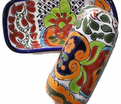Brand new 😍 Tierra Fina Talavera Butter Dish, A 🧨