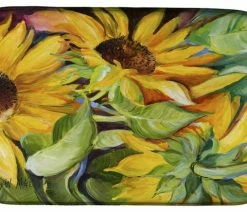 New 🔥 The-store Sunflowers Dish Drying Mat ⌛