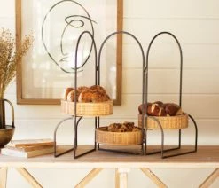 Best Pirce 🔔 Kalalou, Inc. Kalalou Cbb1138 Folding Triple Round Display ✨