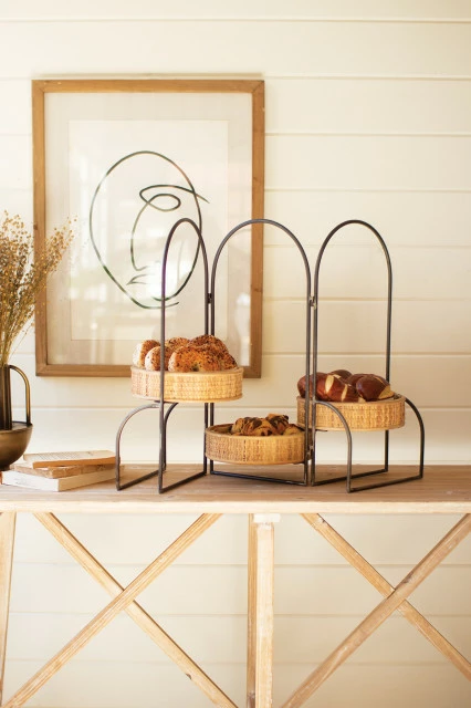 Best Pirce 🔔 Kalalou, Inc. Kalalou Cbb1138 Folding Triple Round Display ✨ 1 Best Pirce 🔔 Kalalou, Inc. Kalalou Cbb1138 Folding Triple Round Display ✨