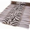 Best reviews of 😍 Swahili African Modern Zebra Pattern Twig Runner 💯